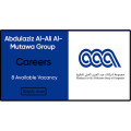 مجموعة شركات عبد العزيز العلي المطوع تعلن عن 8 وظائف شاغره في الكويت Abdulaziz Al-Ali Al-Mutawa Group of Companies announces 8 vacancies in Kuwait